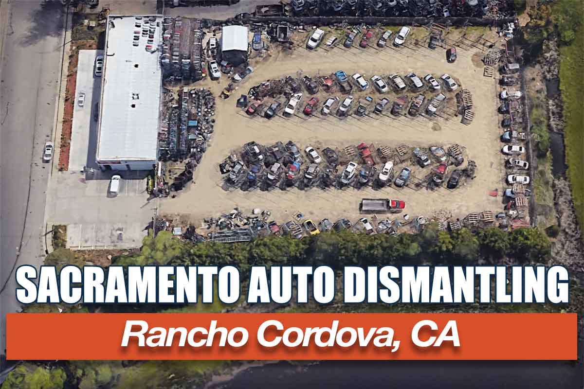 SACRAMENTO AUTO DISMANTLING - TOYOTA, NISSAN, HONDA, FORD, CHEVY, DODGE at 3440 Recycle Rd, Rancho Cordova, CA 95742