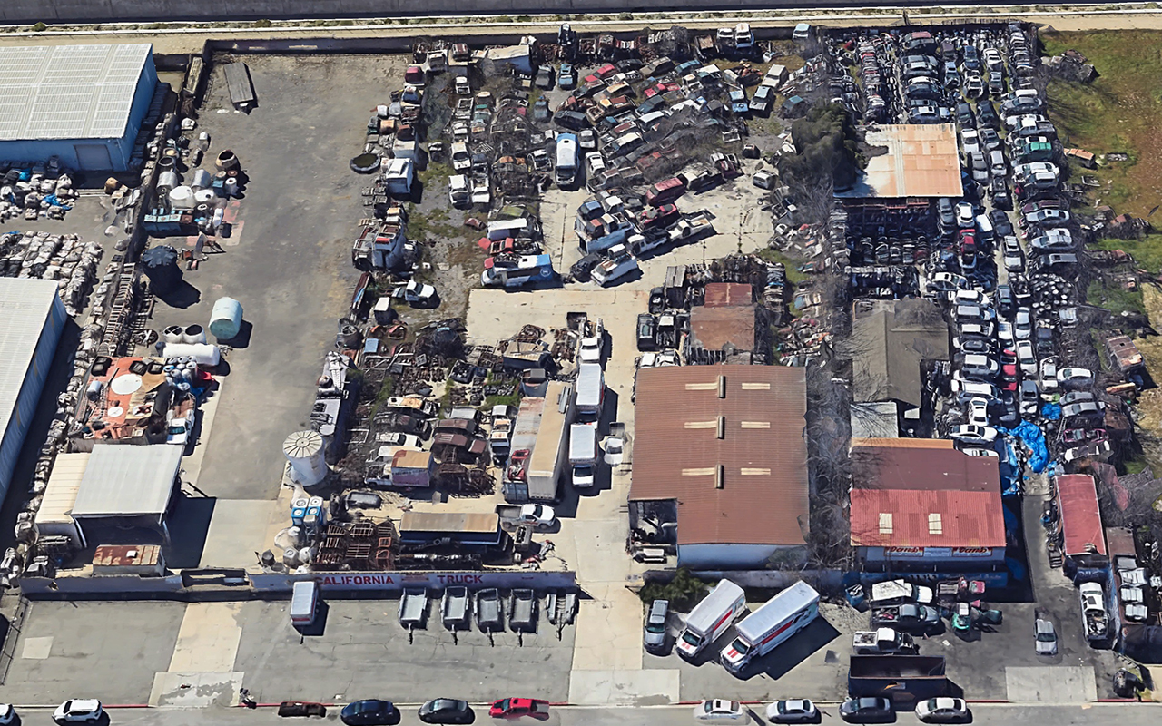 California Truck Salvage at 15021 Whittram Ave, Fontana, CA 92335