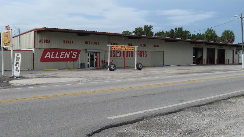 Allen&apos;s Used Auto Parts Auto parts store at 5509 E Broadway Ave