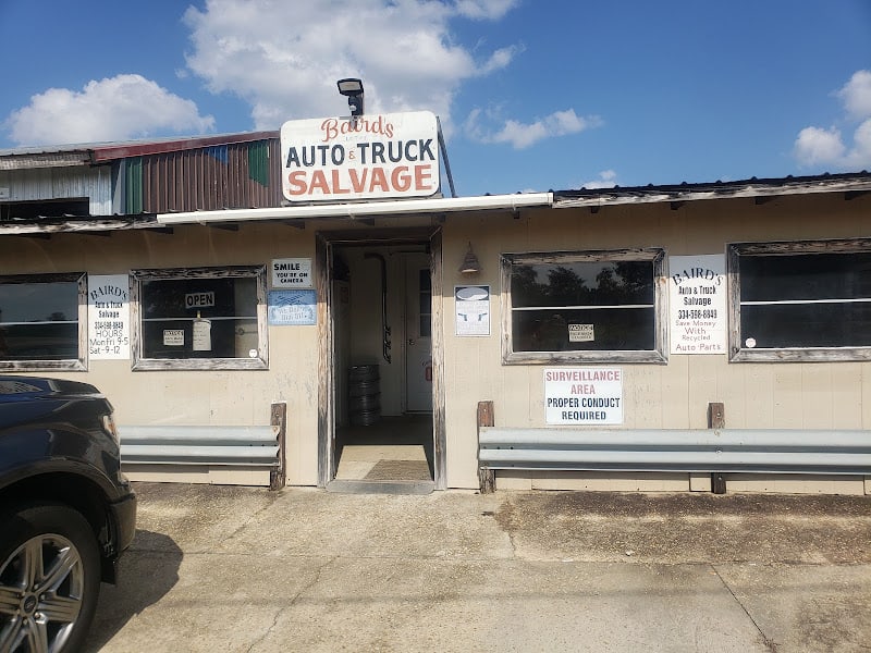 Baird&apos;s Auto & Truck Salvage Used auto parts store at 1061 County Rd 109