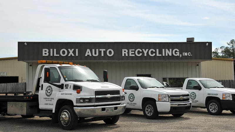 Biloxi Auto Recycling Salvage yard at 13464 Scruggs Ln