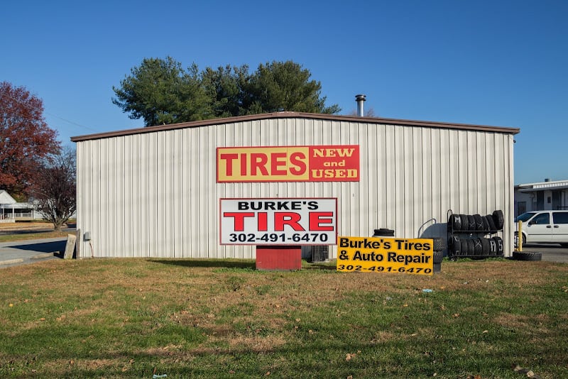 Burke Tires & Auto Repair Milford Store Tire shop at 601 N Rehoboth Blvd