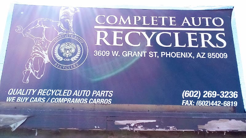 Complete Auto Recyclers Auto parts store at 3609 W Grant St