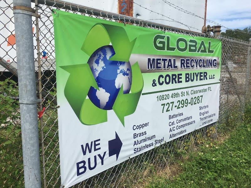 Global Metal Recycling & Core Buyer Scrap metal dealer at 10820 49th St N