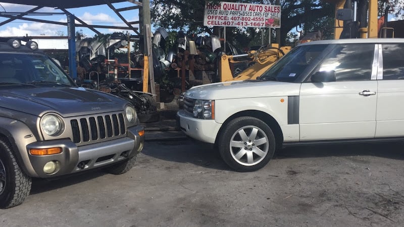 HIGH QUALITY AUTO SALES ( Used Auto Parts ) Used auto parts store at 1200 Grand St