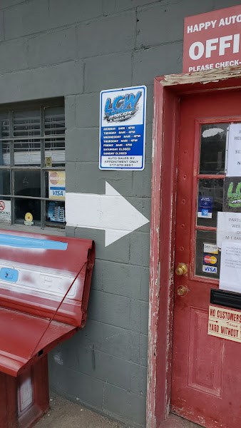 Happy Auto Parts Used auto parts store at 305 S Tibbs Ave