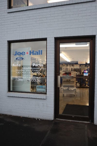 Joe Hall Parts Department Auto parts store at 1617 21st St