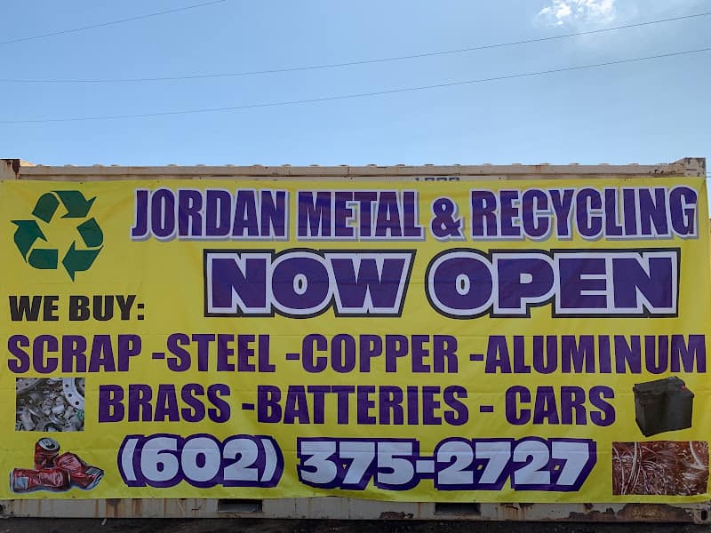 Jordan Metals and Recycling Recycling center at 1966 W Broadway Rd