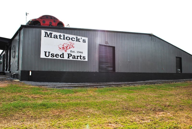 Matlock&apos;s Used Car & Parts Used auto parts store at 2681 Heart Dr