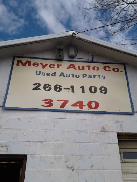 Meyers Auto Parts Used auto parts store at 3740 Vandalia Rd