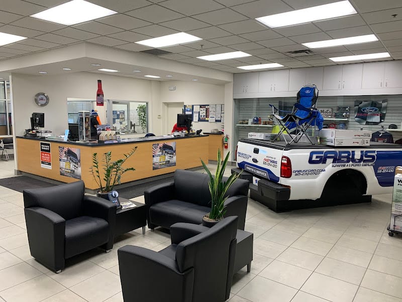 Parts Store - Charles Gabus Ford Auto parts store at 4545 Merle Hay Rd