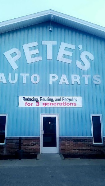 Pete&apos;s Auto Parts Used auto parts store at 2544 Port Sheldon St