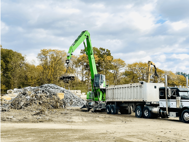 Rochester Iron & Metal Recycling center at 1552 E Lucas St