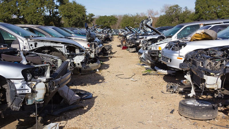 Shafer Pick-A-Part Salvage yard at 2901 Brooklyn Ave