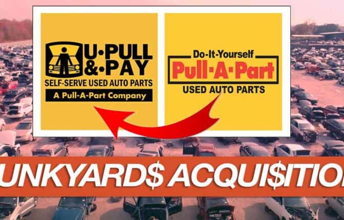 U PULL AND PAY IS NOW PULL A PART