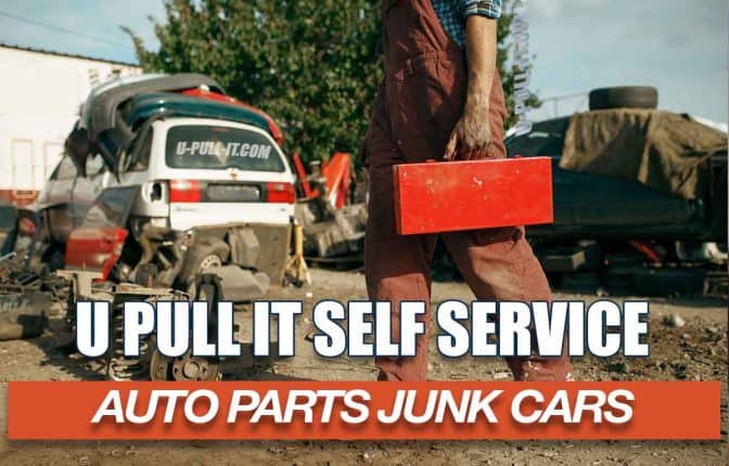 Auto parts junk cars