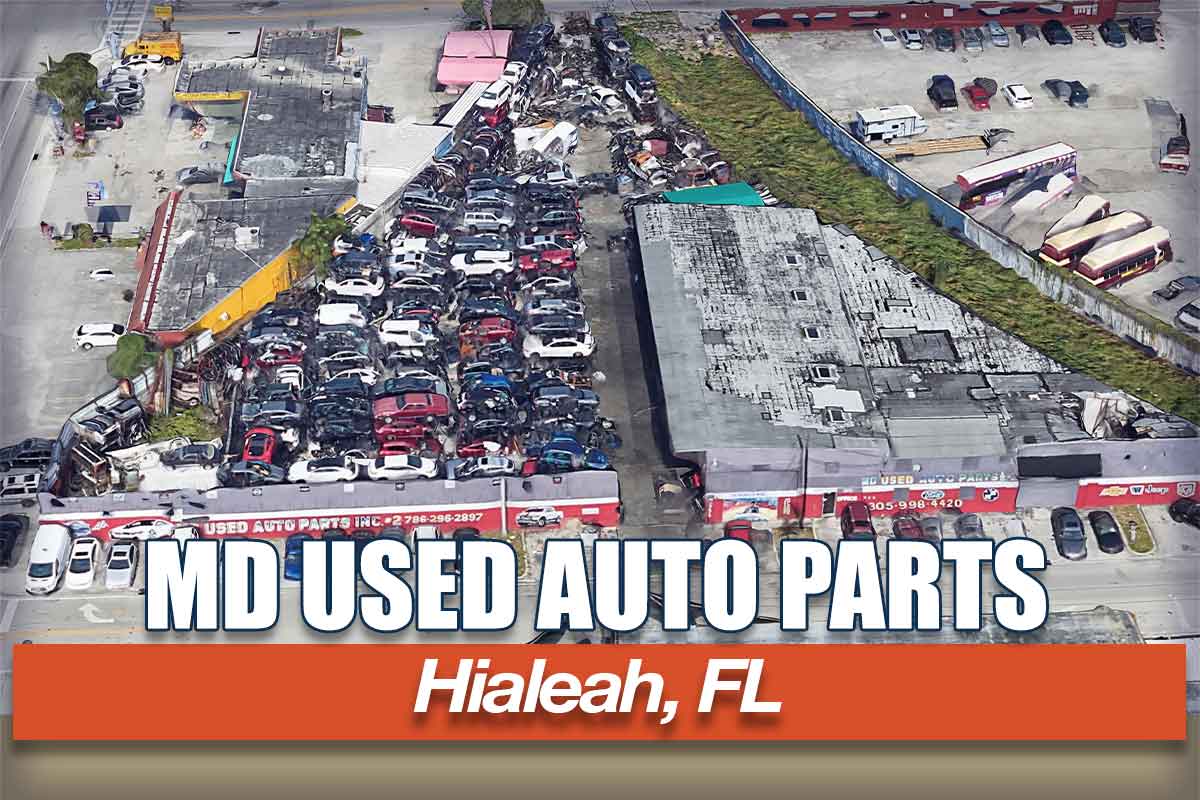 MD USED AUTO PARTS INC. II at 375 W 22nd St, Hialeah, FL 33010